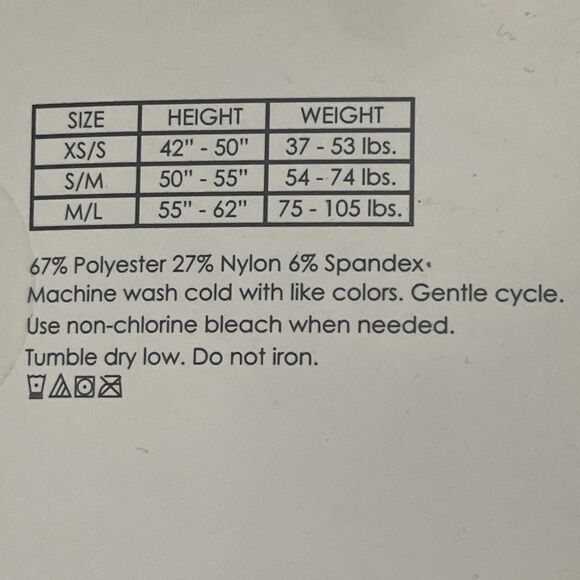 Leggings Womens Small Medium Gray Cozy Fleece Lining NWT - Picture 6 of 7